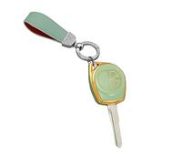 HIBEYO Car Key Silicone Case, Fits Suzuki, Key Case, Protective Cover for the Suzuki Swift SX4, Liana Alto Vitara JIMNY, for the Opel Agila B, Nissan Pixo, Remote Key Case, 2 Buttons, Green