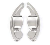 HIBEYO DSG Shift Paddle Extension Shift Paddle Aluminium Silver for VW Golf 6 Passat cc Golf 5 MK5 MK6 Tiguan Jetta GTI R20 R36 Scirocco EOS Steering Wheel Rocker Decoration Replacement