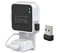 Hibezos 256GB Blink USB Flash Drive, Compatible with Blink Sync Module 2, Outlet Wall Mount for Space-Saving, Stable & Secure Storage
