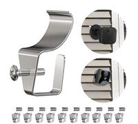 Hibezos Blink XT2 Camera Mount - Weatherproof Stainless Steel Siding Hooks (12 Pack)
