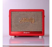 Hibilly Burgman Full Frequency Transistor Electric Guitar Speaker Effect Device - Burgman Red