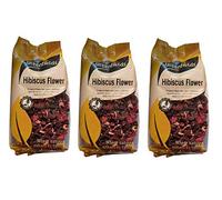 Hibiscus Flower Herbal Tea / Sorrel Tea - 3 x 65g Bags - Greenfields