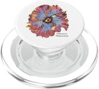 Hibiscus Flower Malvaceae Handpainted Watercolor Art PopSockets PopGrip for MagSafe
