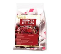 Hibiscus flower tea, a natural farm, antioxidant, beautifying and nourishing, making the skin more elastic, containing anthocyanins