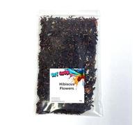 Hibiscus Flowers 50g bag. Real Dried Flowers for Arts and Crafts, Wedding Confetti, Candle Making, Soap Making, Biodegradable Eco-friendly