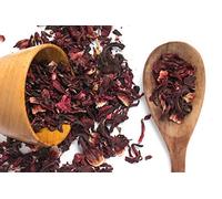 Hibiscus Flowers Tea for Healthy Living,100% Pure Naturally Grown African Hibiscus Plant Loose Leaf for Premium Quality Herbal Tea -100G