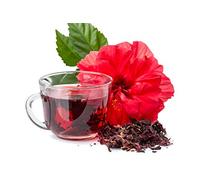 Hibiscus Flowers Tea for Healthy Living,100% Pure Naturally Grown African Hibiscus Plant Loose Leaf for Premium Quality Herbal Tea - 150g