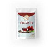 Hibiscus Tea Organic | Dried Hibiscus Flowers | Ideal for Infusions and Iced Tea | Detox and Refreshing | Premium Quality | 50g