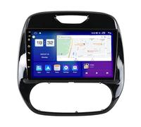 HIBIYA Android 14 Car Navigation in-Dash Car Audio Receiver For Renault Kaptur Captur 2016-2019 Double Din 10 Inch Touch Screen Car Stereo with Sat Nav Bluetooth Handsfree RDS SWC(B,T2 8Core 8+128G)