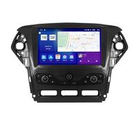 HIBIYA Android 14 Double Din Car Stereo For Ford Mondeo MK4 2010-2014 Head Unit 9”IPS Touchscreen Multimedia Player with Backup Camera Support Carplay Bluetooth GPS Sat Nav RDS SWC(Y1 8Core 4+32G)