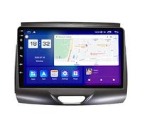 HIBIYA Android 14 Double Din Car Stereo For Ford Ranger 2015-2020 Head Unit 9”IPS Touchscreen Multimedia Player with Backup Camera Support Carplay Bluetooth GPS Sat Nav RDS SWC(B,T2 8Core 8+128G)