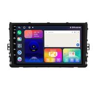 HIBIYA Android 14 Double Din Car Stereo For VW MQB POLO Jetta Bora 2018-2022 Head Unit 9”IPS Touchscreen Multimedia Player Support Carplay Bluetooth GPS RDS SWC(H 4Core 1+32G)