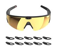 HIBLOKS 10Pcs LED Light Blocking Compatible with Oakley Meta Vanguard Smart Glasses, Reusable Blackout Light Cover for Meta Vanguard Accessories