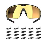 HIBLOKS 20Pcs LED Light Blocking Compatible with Oakley Meta Vanguard Smart Glasses, Reusable Blackout Light Cover for Meta Vanguard Accessories