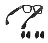 HIBLOKS Eyeglass Ear Grip for RayBan Meta Gen 2/1 Smart Glasses Accessories | Silicone Anti-Slip Glasses Ear Cushion for Ray-Ban Meta Gen 2/1, Meta Adventurer, Meta Blayzer/Scriber Optics Gen 2 (1 Pairs)
