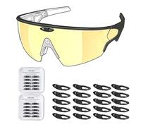 HiBloks Light Cover Led Light blocking stickers Compatible with Oakley Meta Vanguard Smart Glasses Accessory Lightweight & Embedded Reusable Blackout Stickers 20 Pack