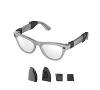 HiBloks Waterproof Silicone Sleeve for Ray-Ban Meta Wayfarer/Skyler/Headliner Smart Glasses, Eyeglass Protection Set Compatible with Ray Ban Meta Accessories, Protect Glasses Power Supply & Speaker