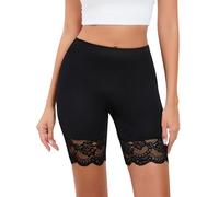 Hibluco Slip Shorts Under Dresses Thigh Society Lace Boyshorts Anti Chafing Panties