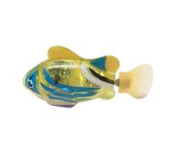 Hiborth Swimming Fish Toy with LED Lights | Electronic Robotic Fish Pet Toy for Cats and Dogs | Waterproof Fake Fish with Lifelike Tail Movement, Speed Adjustment, and Realistic Swimming Action (F)