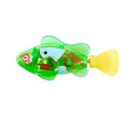 Hiborth Swimming Fish Toy with LED Lights | Electronic Robotic Fish Pet Toy for Cats and Dogs | Waterproof Fake Fish with Lifelike Tail Movement, Speed Adjustment, and Realistic Swimming Action (I)