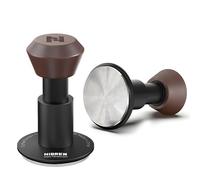 HiBREW 58mm Professional Espresso Tamper with Calibrated Spring, Self-Leveling, Anodized Aluminum & Stainless Steel Base for H10A