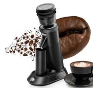 HIBREW G5 Single-Dose Espresso Grinder with Conical Burr, Magnetic Dosing Cup, Metal Housing, Dual-Speed Adjustment, 36-Step Micro Grind Settings - for Espresso Moka Pots & Drip Coffee