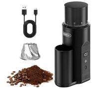 HIBREW G5mini Portable Wireless Coffee Grinder, 5200mAh Dual Battery