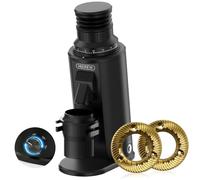 HiBREW G64 Plus Professional Coffee Grinder, 150 Stepless Adjustable Grind Settings & Variable Speed 600-1600RPM Control, 64mm Titanium Flat Burr, Dual Anti-Static System, for Home & Office