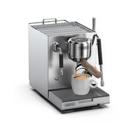 HiBREW H21 Professional Espresso Machine Dual-Boiler Dual-Pump 58mm Portafilter Programmable Shots 3-Hole Steam Wand 1.8L Tank - Silver