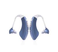 HIBRIQ Rechargeable Sound Devices for Seniors, Noise Cancelling and Volume Adjustable, BTE Comfort Design Hearing Device