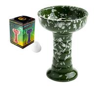 HIBRON Phunnel Type Pot for Standard Shisha or Cachimbas - Compatible with Provost, Kaloud and Other Heat Managers green