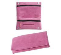 HIBRON Tobacco Bag Leather Rolling Tobacco Pouches 58105 Pink