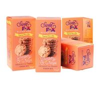 Hibvest Sweet FA Vegan & Gluten Free Cookies - 4 x 125g (Cranberry & Orange)