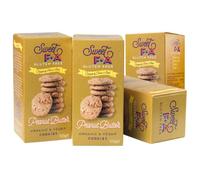 Hibvest Sweet FA Vegan & Gluten Free Cookies - 4 x 125g (Peanut Butter)