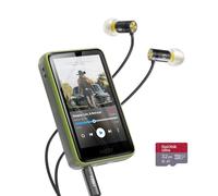 HiBy R1 HiFi MP3 Player with Bluetooth 5.1 Hi-Res Audio Certified DSD 256 Native Tidal Qobuz Player MSEB Tuning 3”Touchscreen 2TB Expanded Memory（Value set）