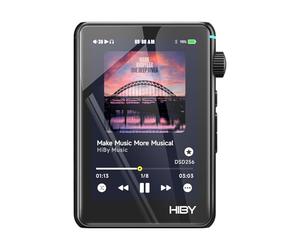 HiBy R3 II 2025 Hi-Res Audio Player - Dual DAC Chips, MQA Decoding, Qobuz/Tidal Player with Bluetooth 5.1, 3.5mm SE/4.4mm BAL Ports | Up to 2TB Expandable Storage