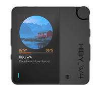 HiBy W4 Bluetooth Headphone Amplifier USB DAC, BT 5.4 & NFC, aptX Lossless LDAC, Dual DAC, DSD512 PCM 768kHz, 2-Inch Touch Screen, cVc Mic, 3.5mm & 4.4mm Balanced Output
