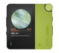HiBy W4 Bluetooth Headphone Amplifier USB DAC, BT 5.4 & NFC, aptX Lossless LDAC, Dual DAC, DSD512 PCM 768kHz, 2-Inch Touch Screen, cVc Mic, 3.5mm & 4.4mm Balanced Output