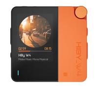 HiBy W4 Bluetooth Headphone Amplifier USB DAC, BT 5.4 & NFC, aptX Lossless LDAC, Dual DAC, DSD512 PCM 768kHz, 2-Inch Touch Screen, cVc Mic, 3.5mm & 4.4mm Balanced Output