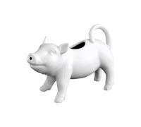 HIC Harold Import Co. Pig Creamer with Handle, Porcelain,