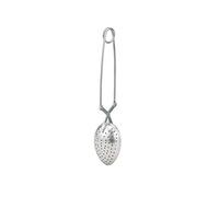 HIC Harold Import Co. Snap Spoon Tea Infuser, 6-inches x 1.25-inches, 18/8 Stainless Steel