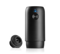HIC Kitchen Bar Electric Wine Preserver and Stopper Set, Includes Vacuum Pump, Reusable Bottle Stopper, and USB-C Charging Cord