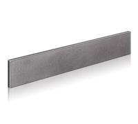 Hicarer 1 Pcs 2 x 1/4 x 12 Inch Steel Flat Bar Metal Stock Hot Rolled Steel Plate Solid Plain Metal Flat Bar Stock