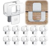 Hicarer 100 Pcs Plywood H Clip for Roofing Panel Plywood, Silver, 5/8 Inch