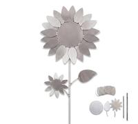 Hicarer 25 Piece Sunflower Welding Practice Kit, 17 Gauge Thickness Welding Coupons, Weld Training Kit for TlG MIG DIY, 22.4'' 3D Metal Sunflower Weld Project for Beginners