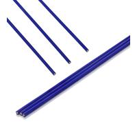 Hicarer 3 Sticks AWS BAg-7 Silver Brazing Rods 56% Silver Solder - Flux Coated Solder Kits, High Temperature Resistance, 2/25"x20" Size Brazing Welding Rods