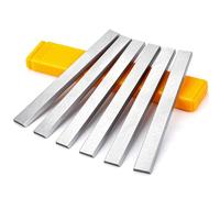 Hicarer 6 Pcs 6-1/8 Inch Jointer Blades, W6 High-Speed Steel, Design for 6 Inch Bench Planer, Compatible with Mainstream Models from Multiple Brands