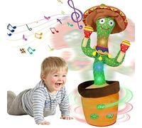 HICAS Dancing Talking Cactus Toy Repeat What You Say Singing Cactus Voice Recorder Baby Toys Volume Control with 120 Songs Funny Children Education Toys, Gifts and Home Decoration