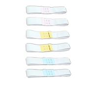 HiCat 6 Pack Baby Cloth Diaper Fasteners - Adjustable and Elastic Diaper Fastened Belt with Buckles - Replaces Diaper Pins (YPB-6 Pack)