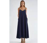 Hiccup Women's A-Form Maxi Dress in Navy | Size: 2XL Hiccup Navy 2XL
